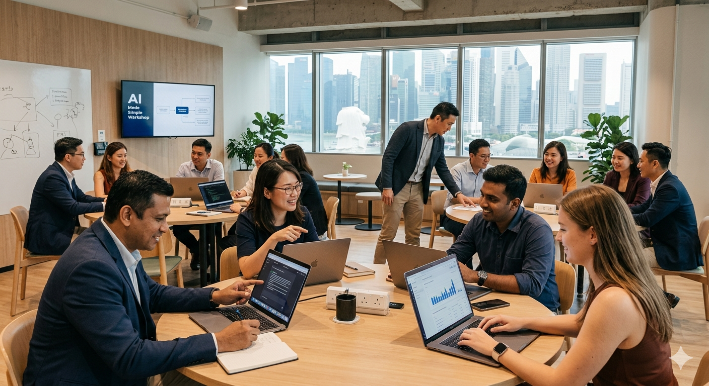 Hands-on AI workshop session